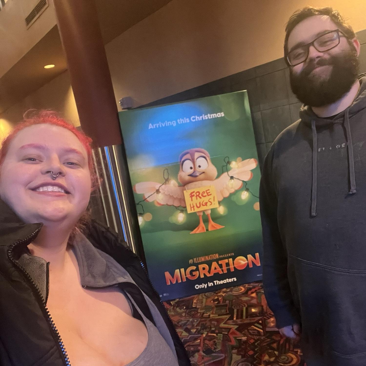 Movie date.