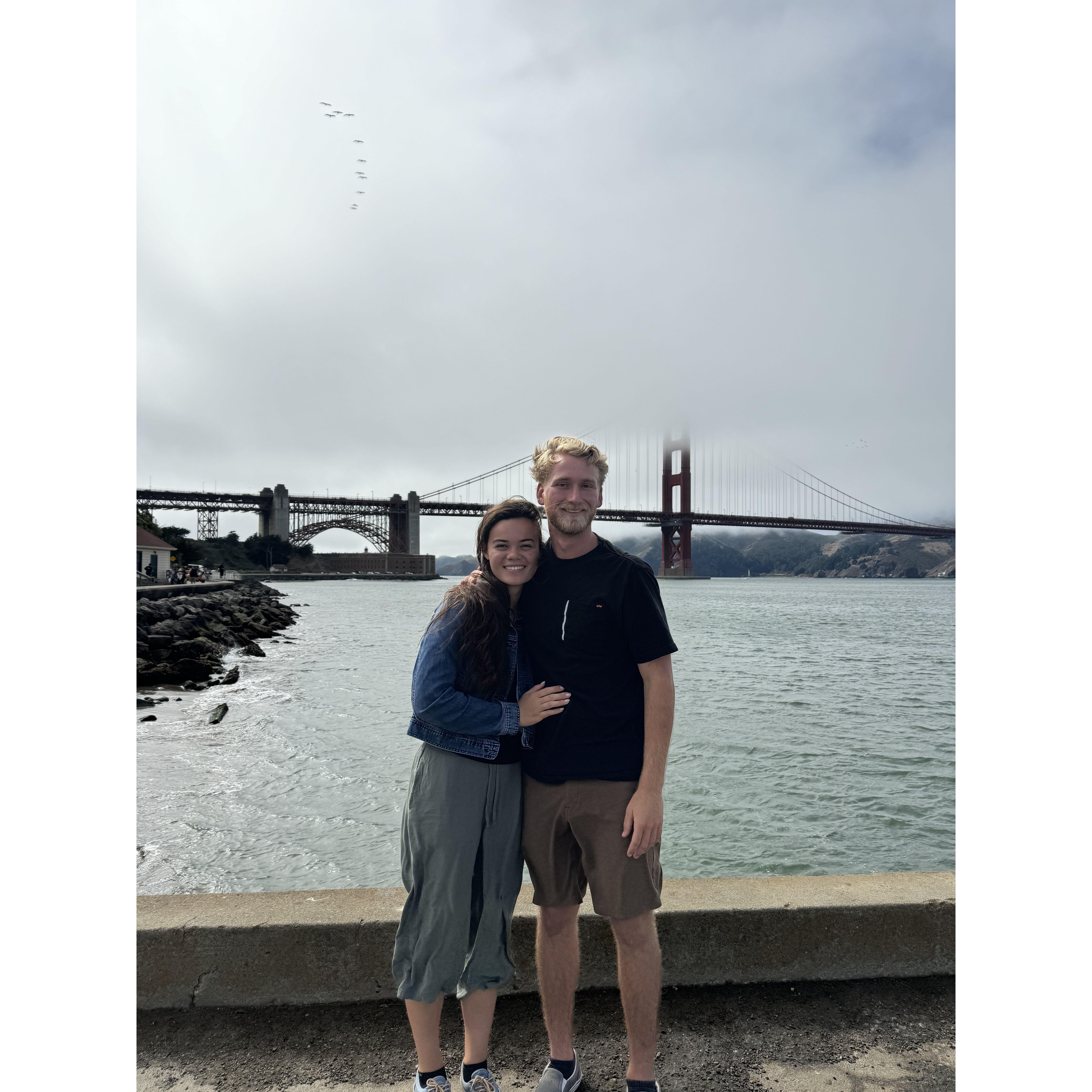 Our first trip together to Ashley's home in NorCal, where Wyatt met Ashley's family for the first time.