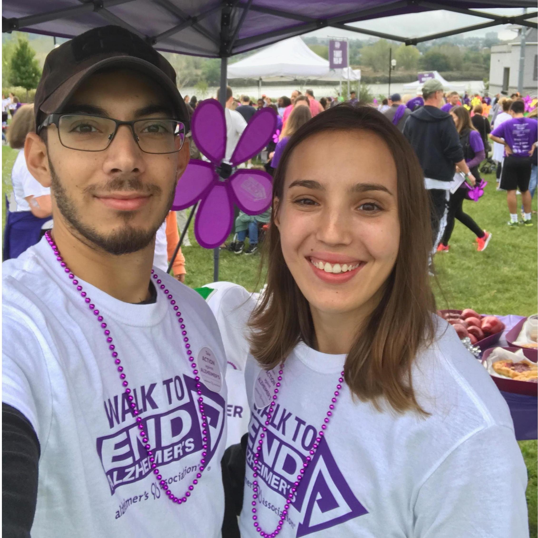 Nothing says love like volunteering together for a good cause.