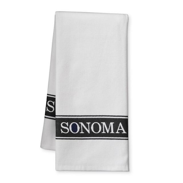 Willams Sonoma Absorbent Logo Towel, Set of 4, Jet Black