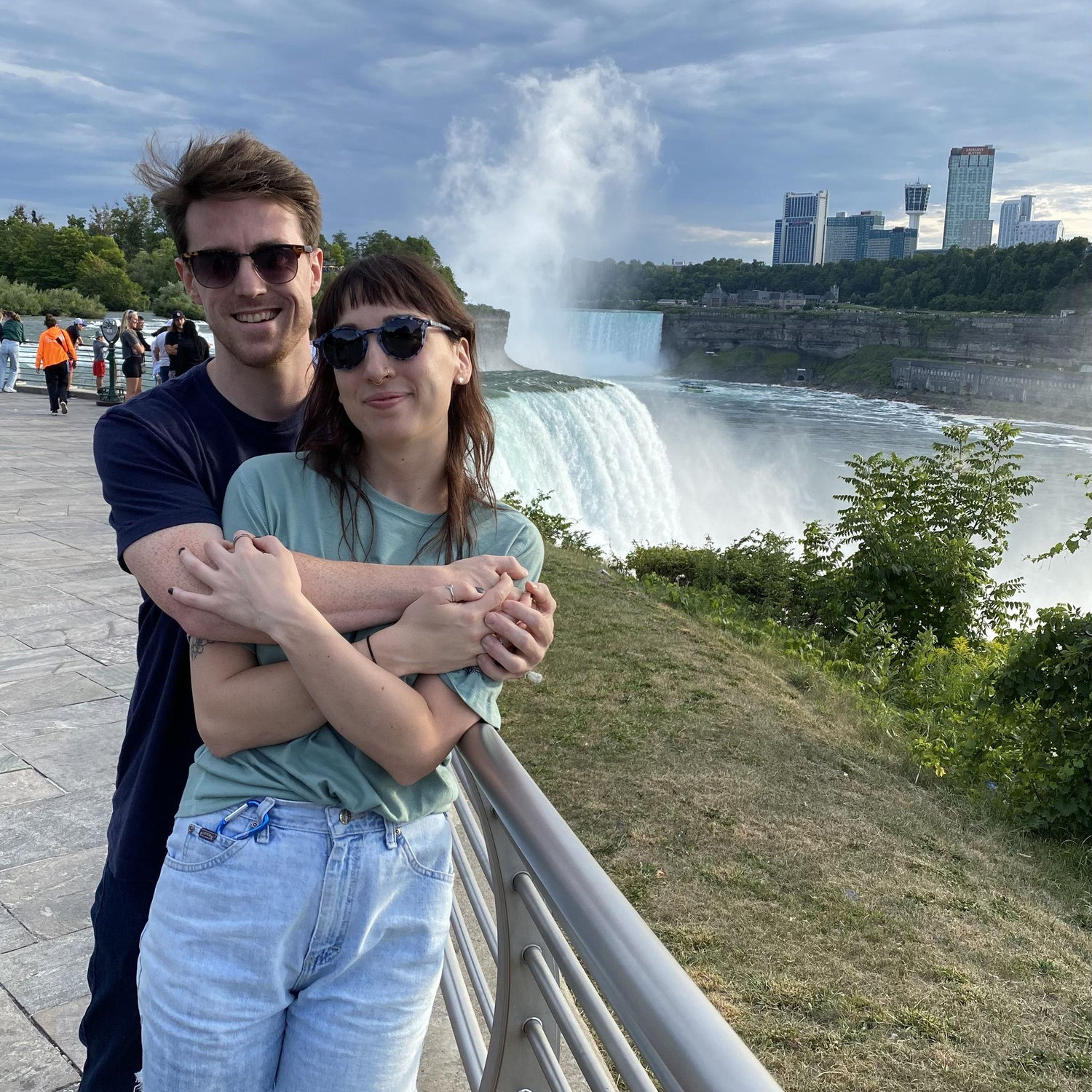 Niagara Falls with Sean's Parents, August 2022 (First time Dante met the family!)