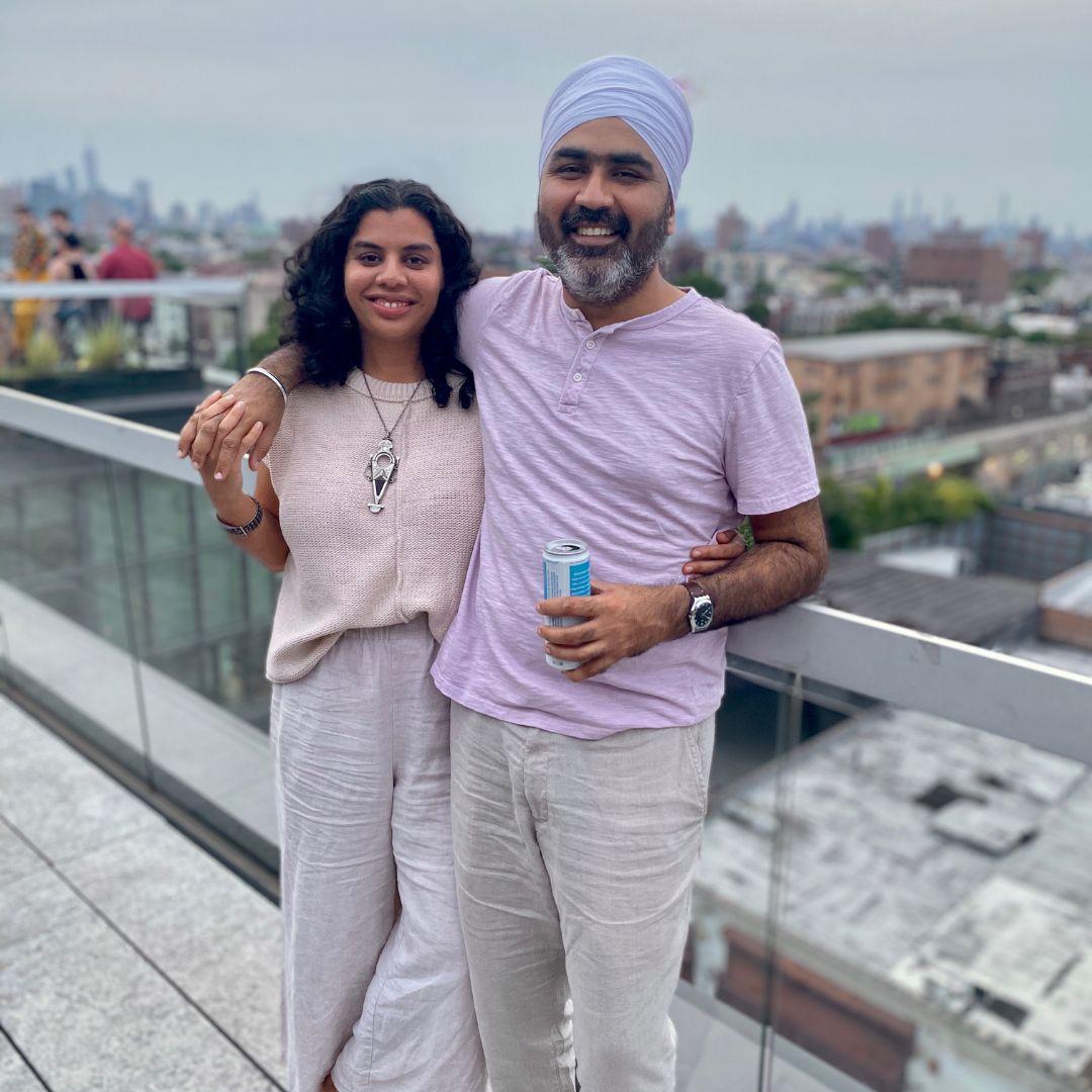 Rooftop views in Brooklyn