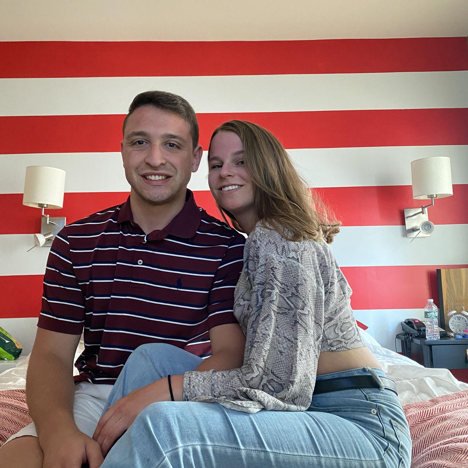 Our first trip together in LBI.