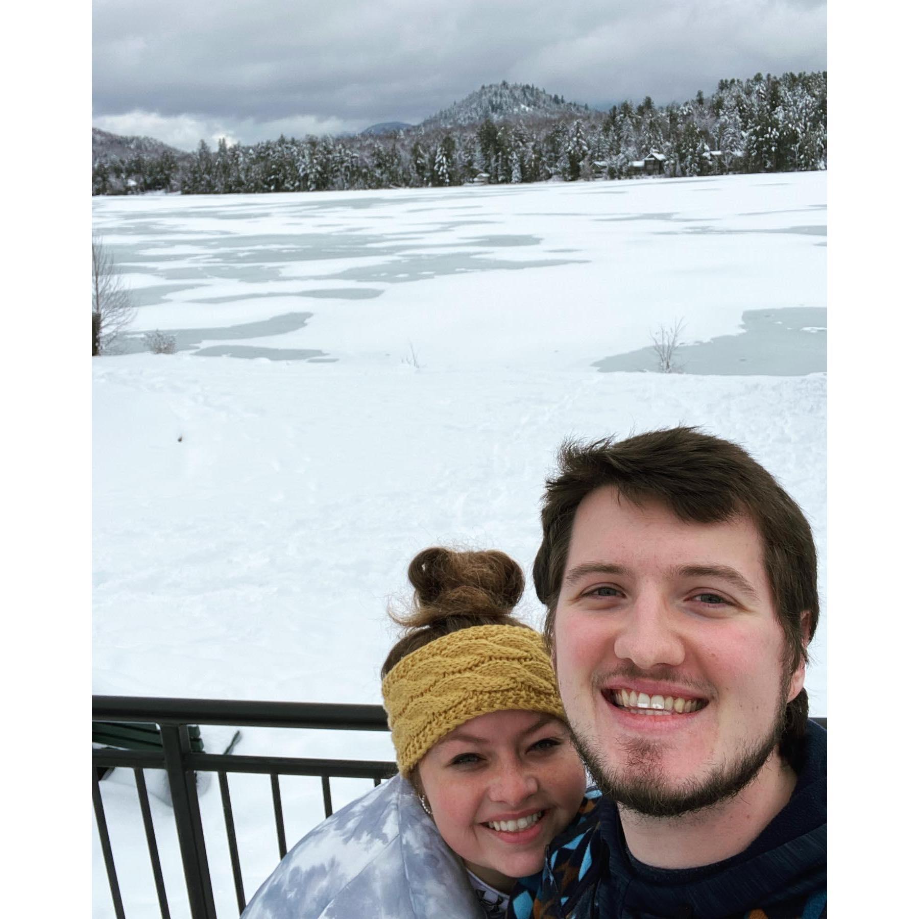 Little ADK getaway for our 4 month anniversary!