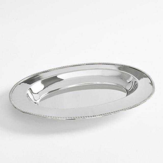 Heritage Silver Oval Tray