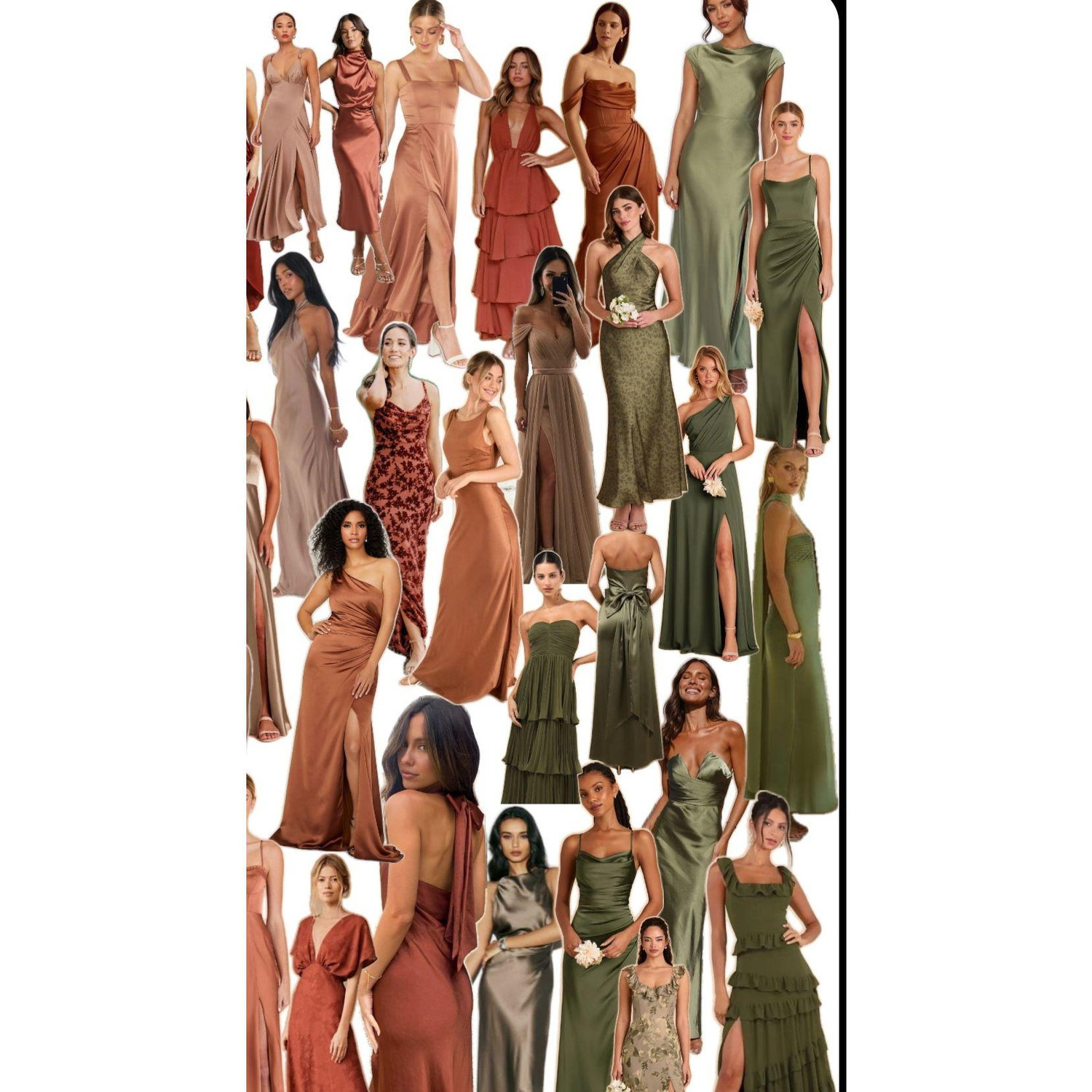 Dress code colour scheme