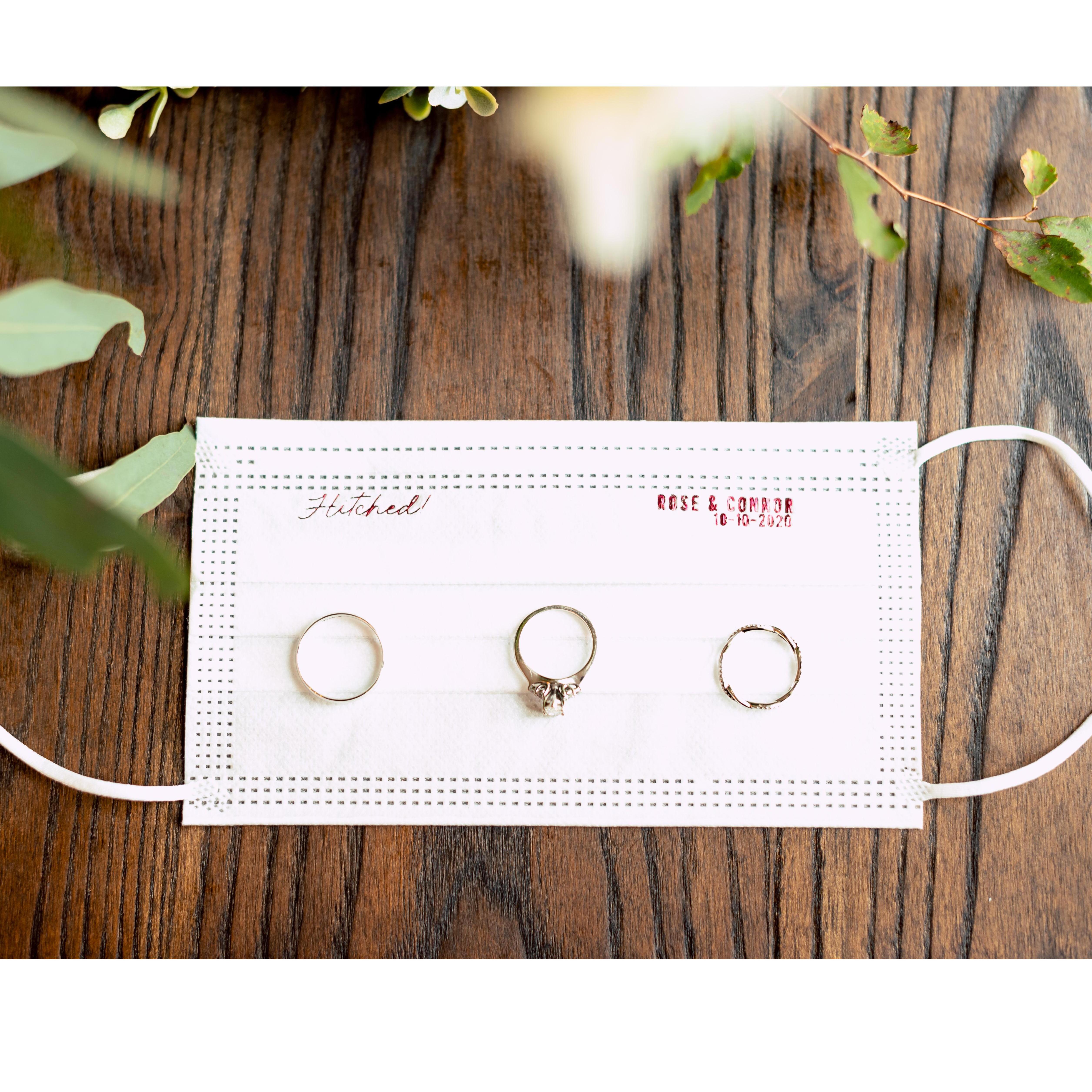 Covid wedding = Customized Face Mask