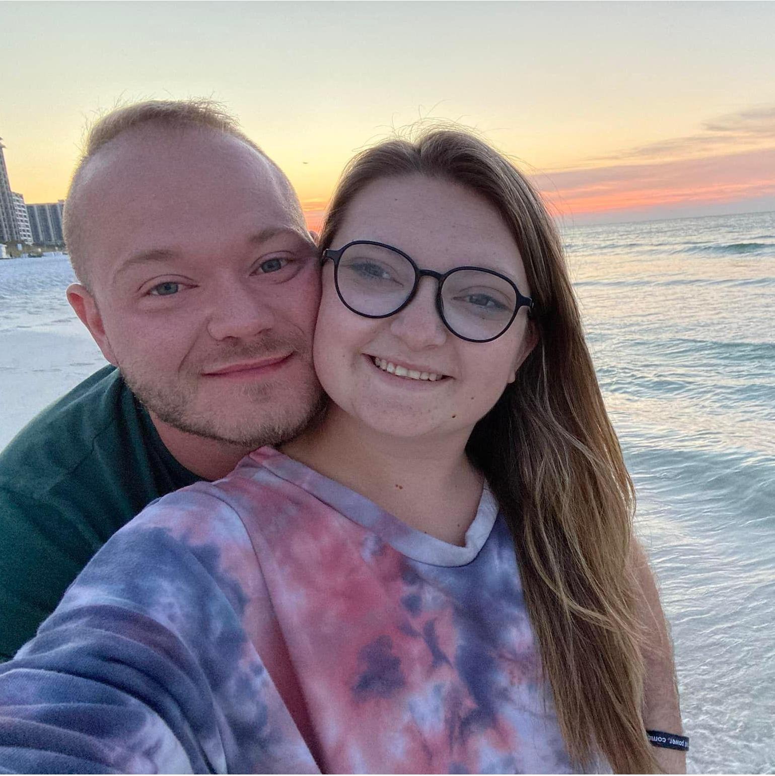 Our first trip together was in Destin, FL.
