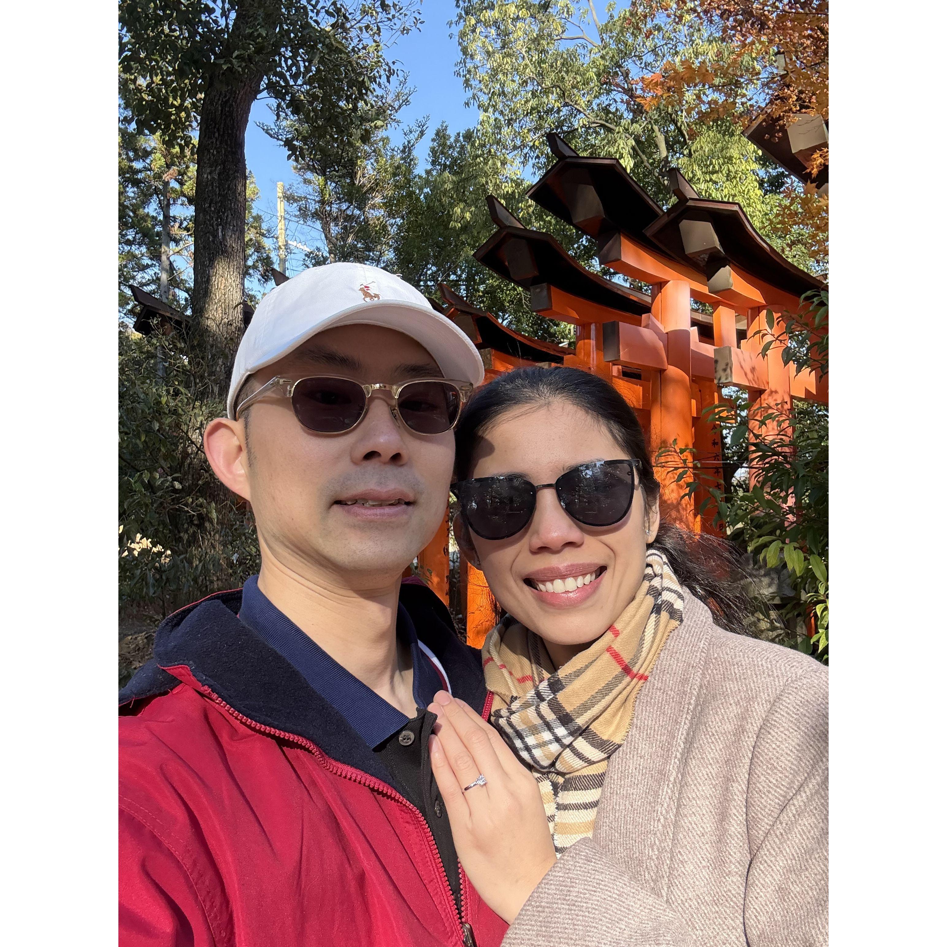 We're engaged!