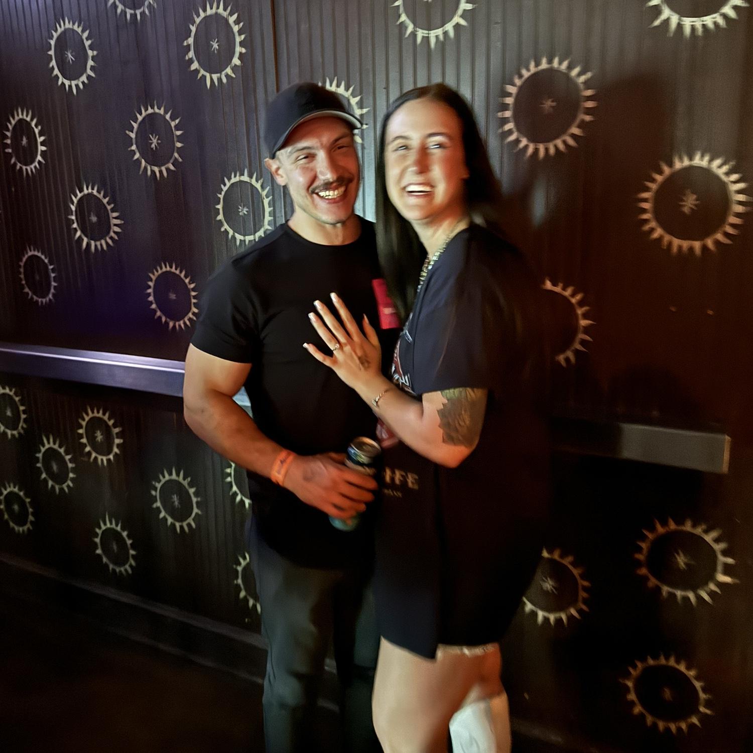 First Day as fiancés. 🤍