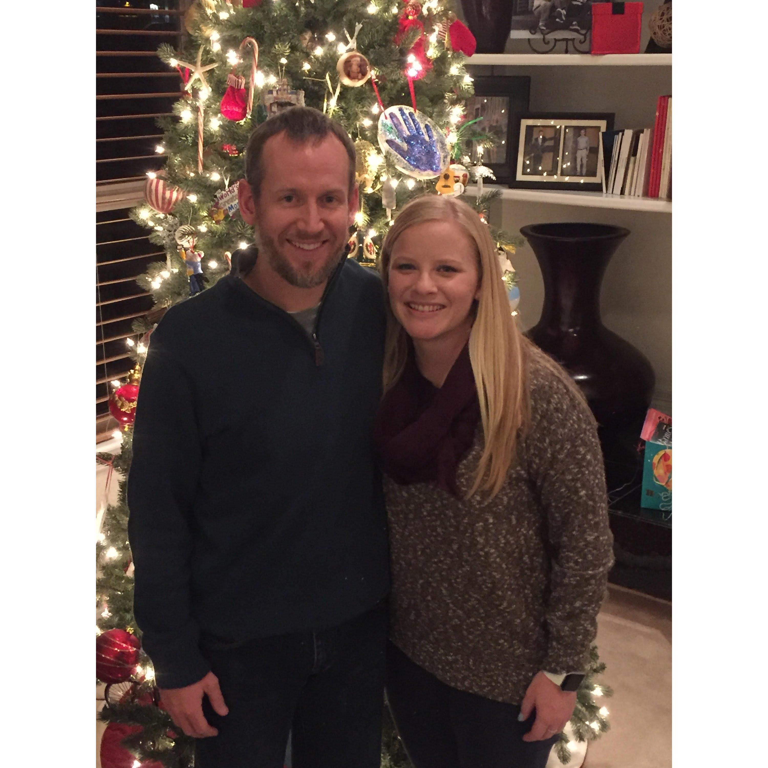 Our first Christmas together! 2016