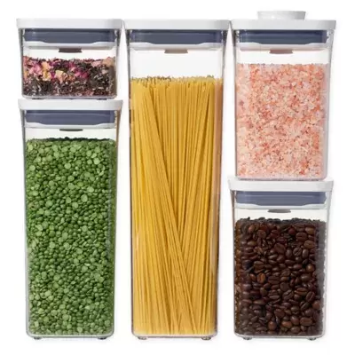 OXO Good Grips® POP 5-Piece Food Storage Container Set in White