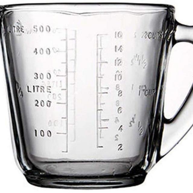 Glass Measuring Jugs | Kitchen Baking Cups | Measuring Cups | Large Measuring | Kitchen Utensil,B