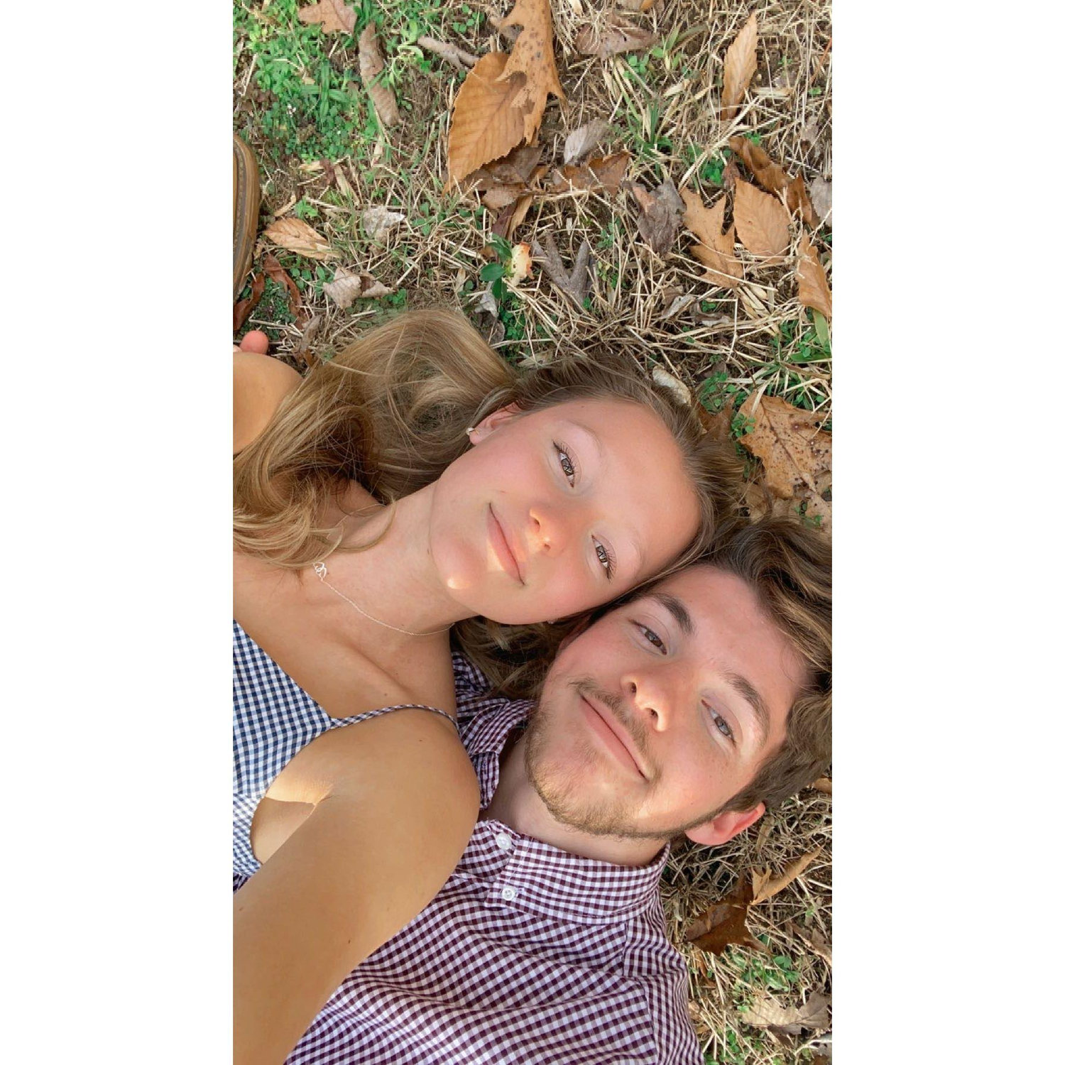 Ethan's surprise picnic for our first valentines!