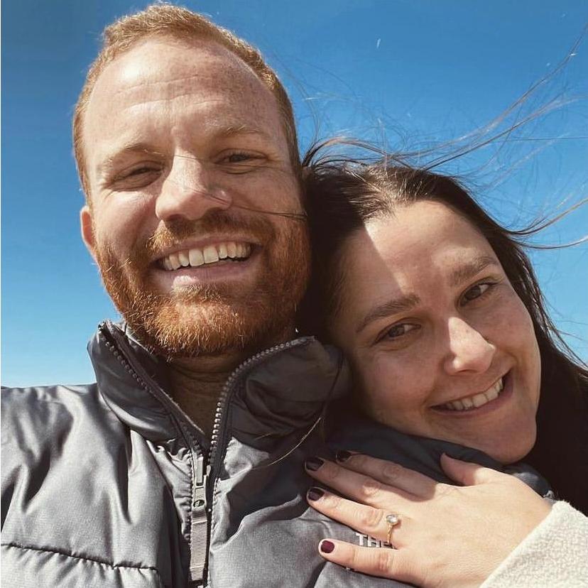 Michael popped the question! Stinson Beach, CA