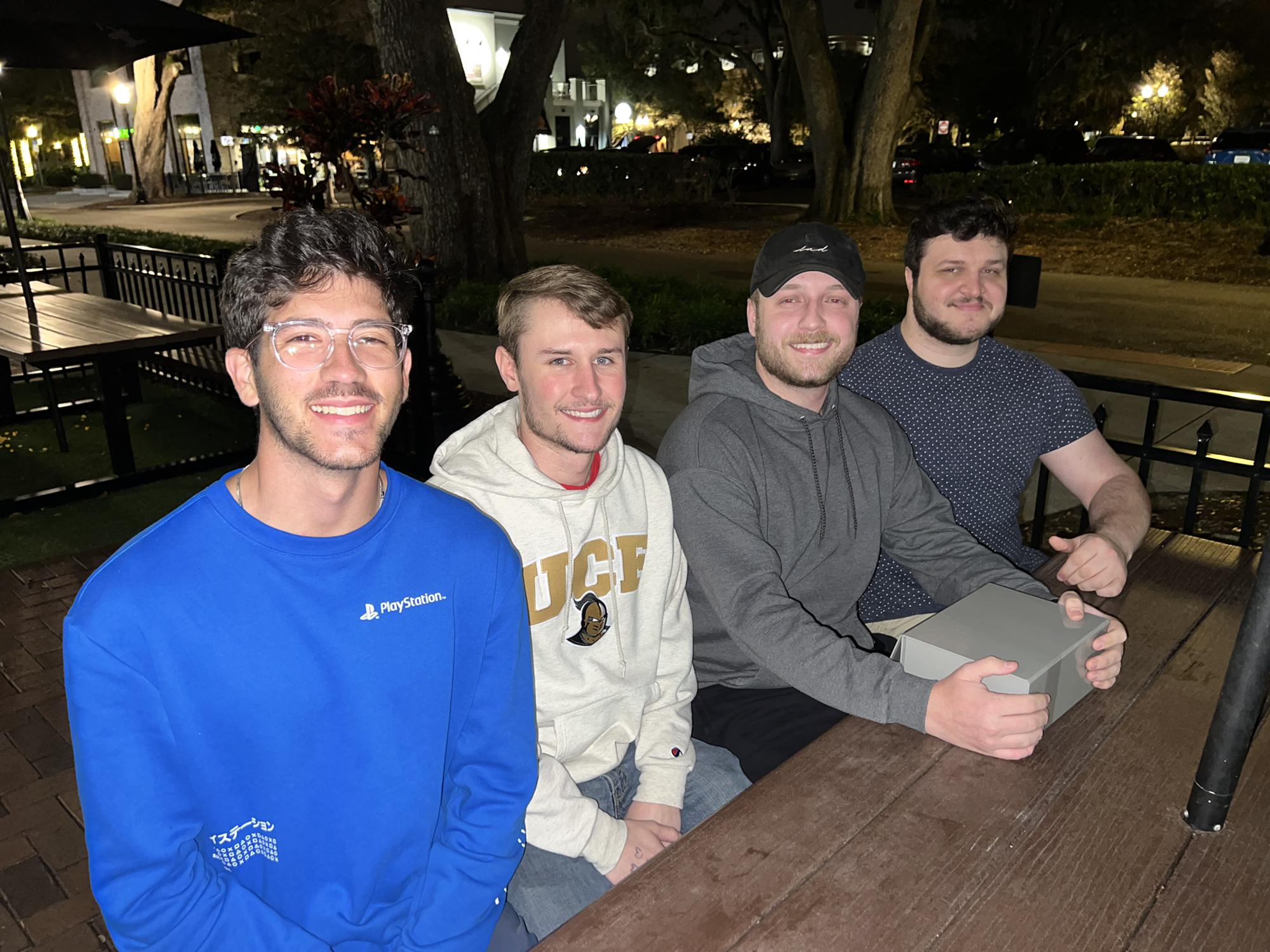 The Groom and the boys