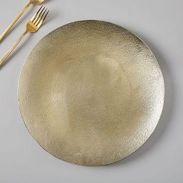 Metallic Textured Charger