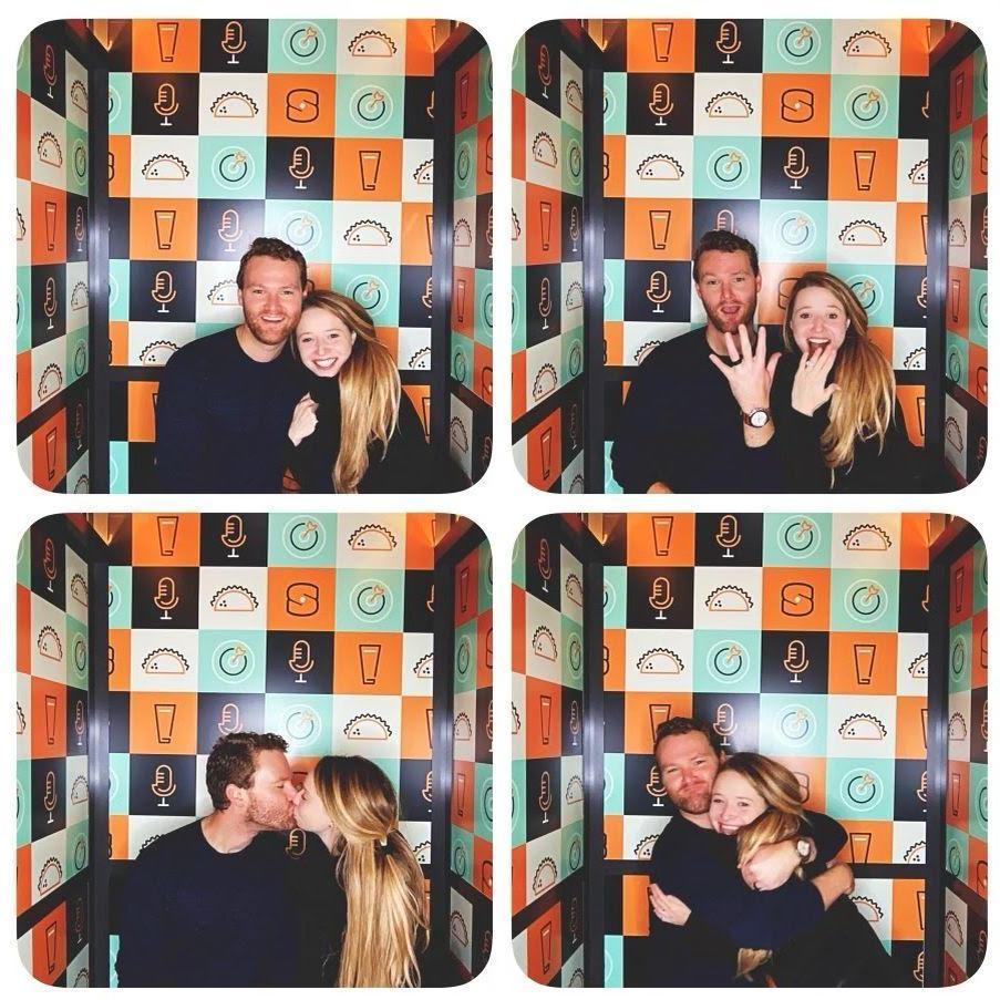 Bae and I having a fun night out