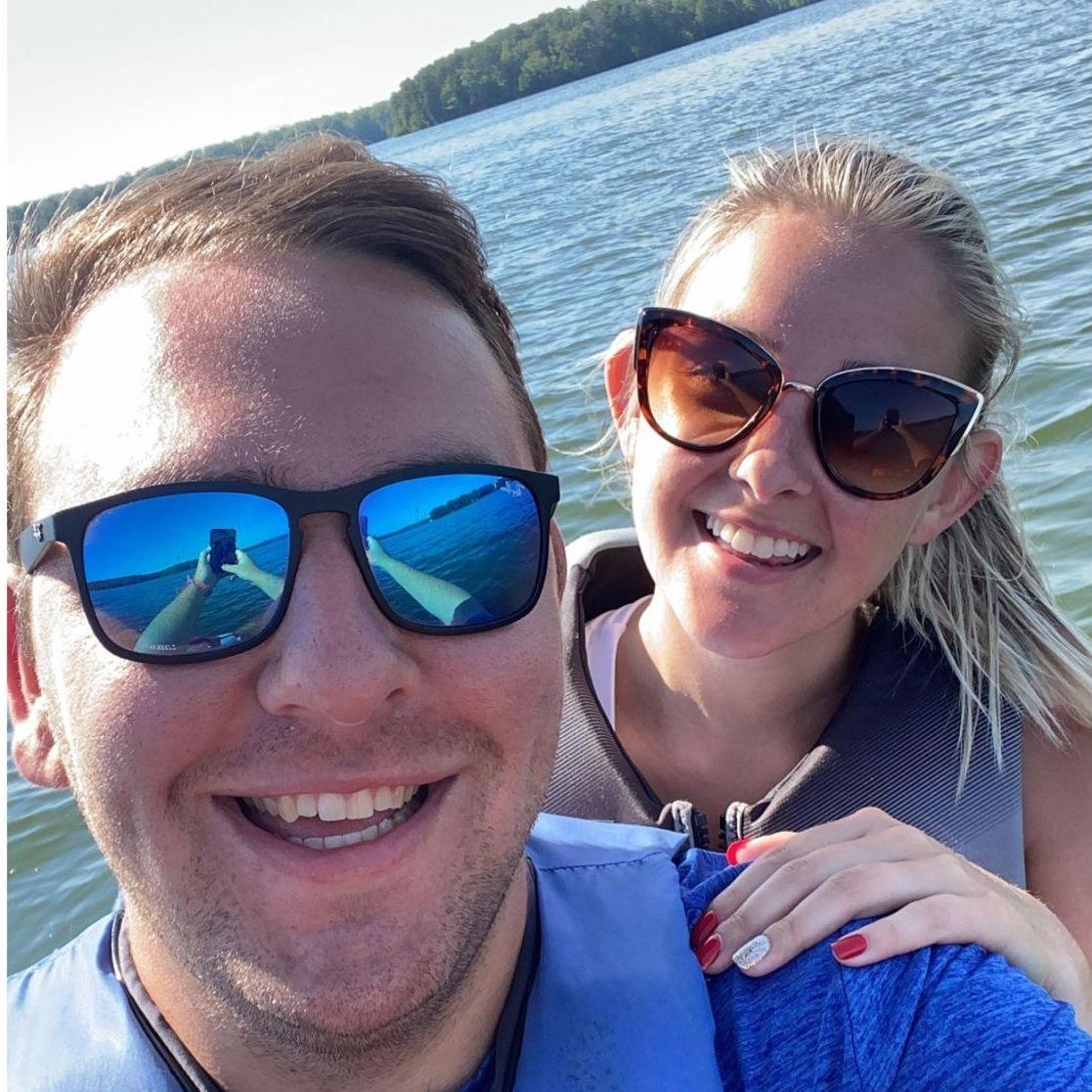 Jet skiing on Lake Oconee!
