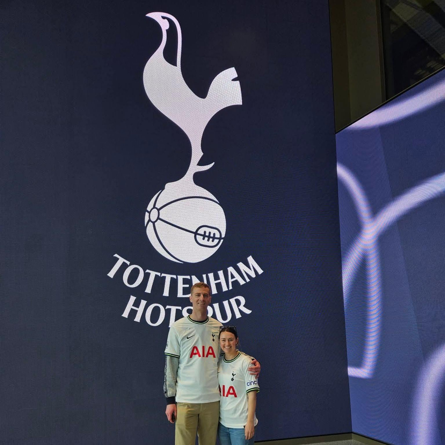 2023- They attended a Tottenham v Byern Munich soccer game. They celebrated a win for the Hotspurs!