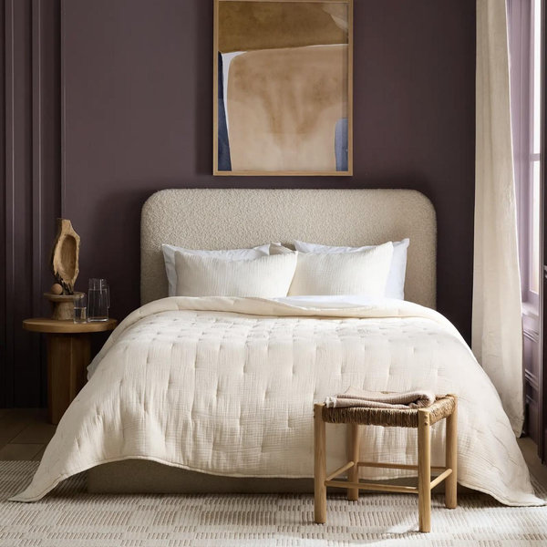 Organic Airy Gauze Dream Quilt Set - Undyed