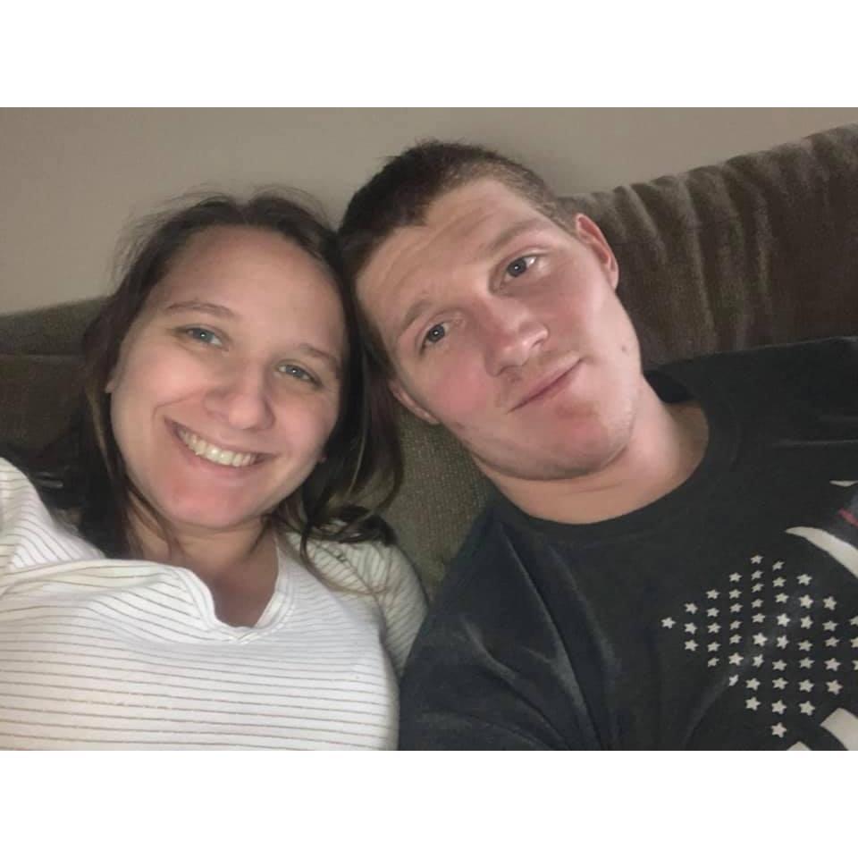 Our photo we took being together for eight years.
