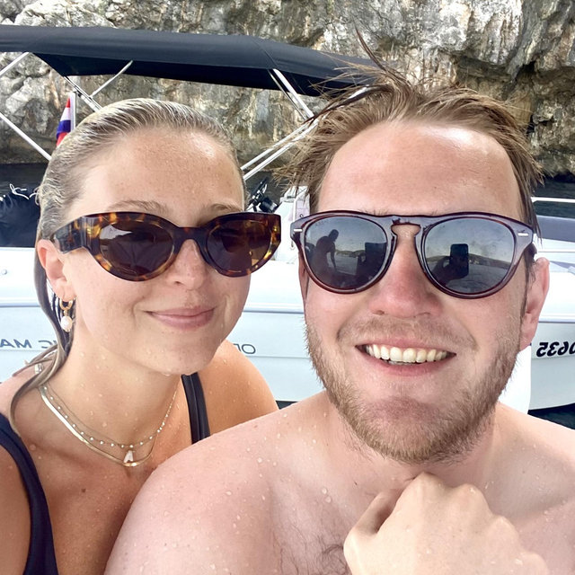 Honeymoon: Greek islands boat excursion