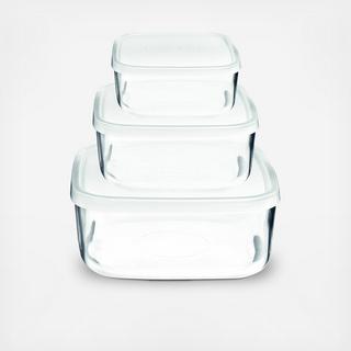 Frigoverre 6-Piece Square Container Set