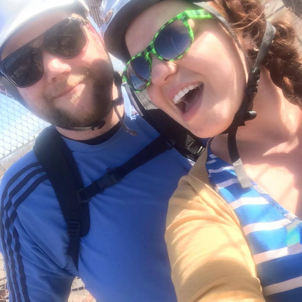 Riding bikes when our love was young.