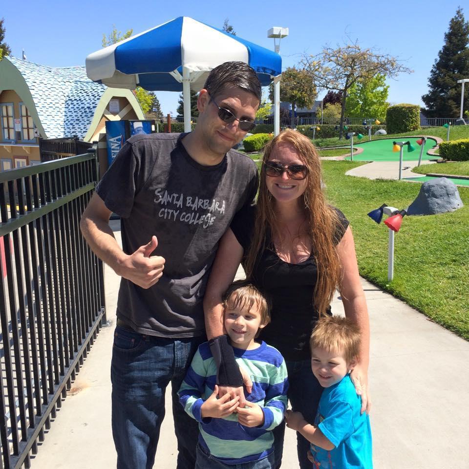 Went to Boomers for Lukas' birthday and got completely soaked on the Bumper Boats