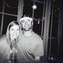 This was our first picture taken together...enjoying a night with our friends at Ashtown.