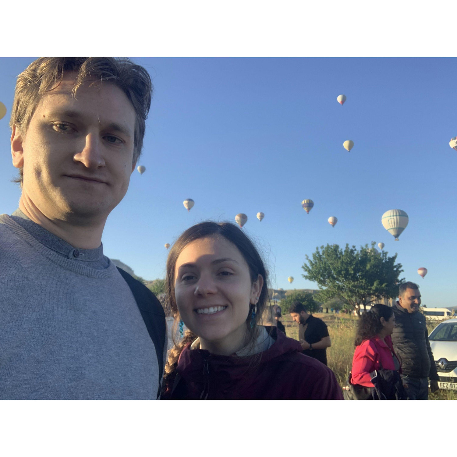 Hot air balloon ride in Cappadocia, Turkey