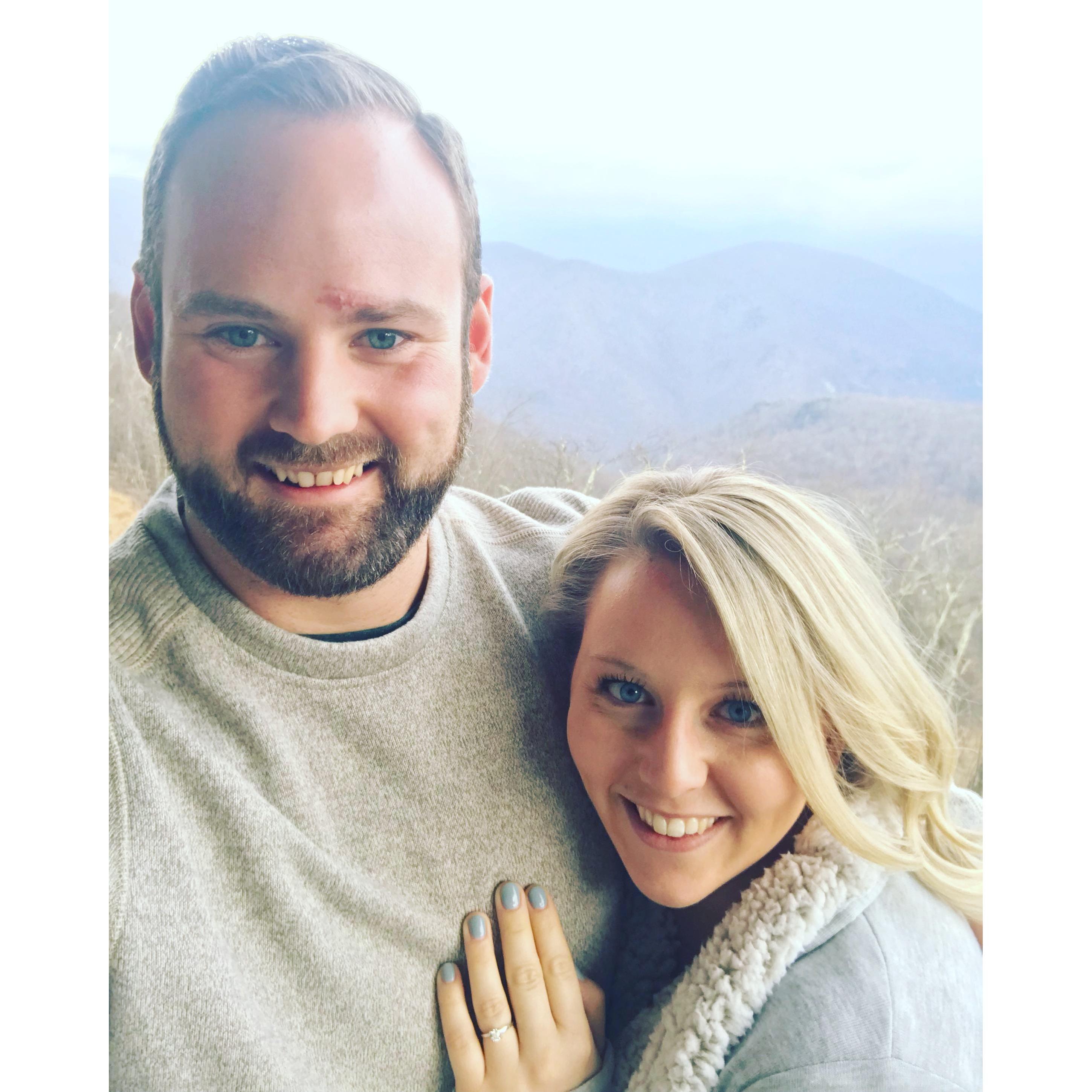 Jacob proposed on a long weekend trip to one of our favorite VA destinations and home of the HOOs, Charlottesville!