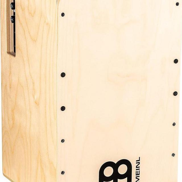 Meinl Percussion Snarecraft Pickup Snare Cajon Box Drum with Electronics for Amp or PA System — NOT Made in China — Play with Your Hands, Baltic Birch, 2-Year Warranty (PSC100NT)