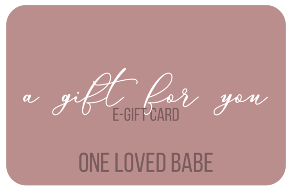 Bridal Shower | One Loved Babe Gift Card ($10-100)