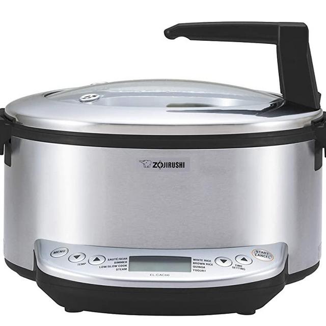 Zojirushi EL-CAC60XZ Multicooker, Brushed Stainless