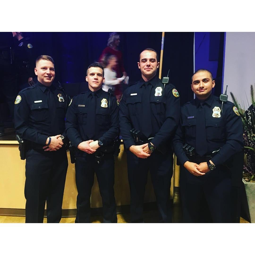 December 2016. Joseph's graduation from the Chattanooga Police Academy.