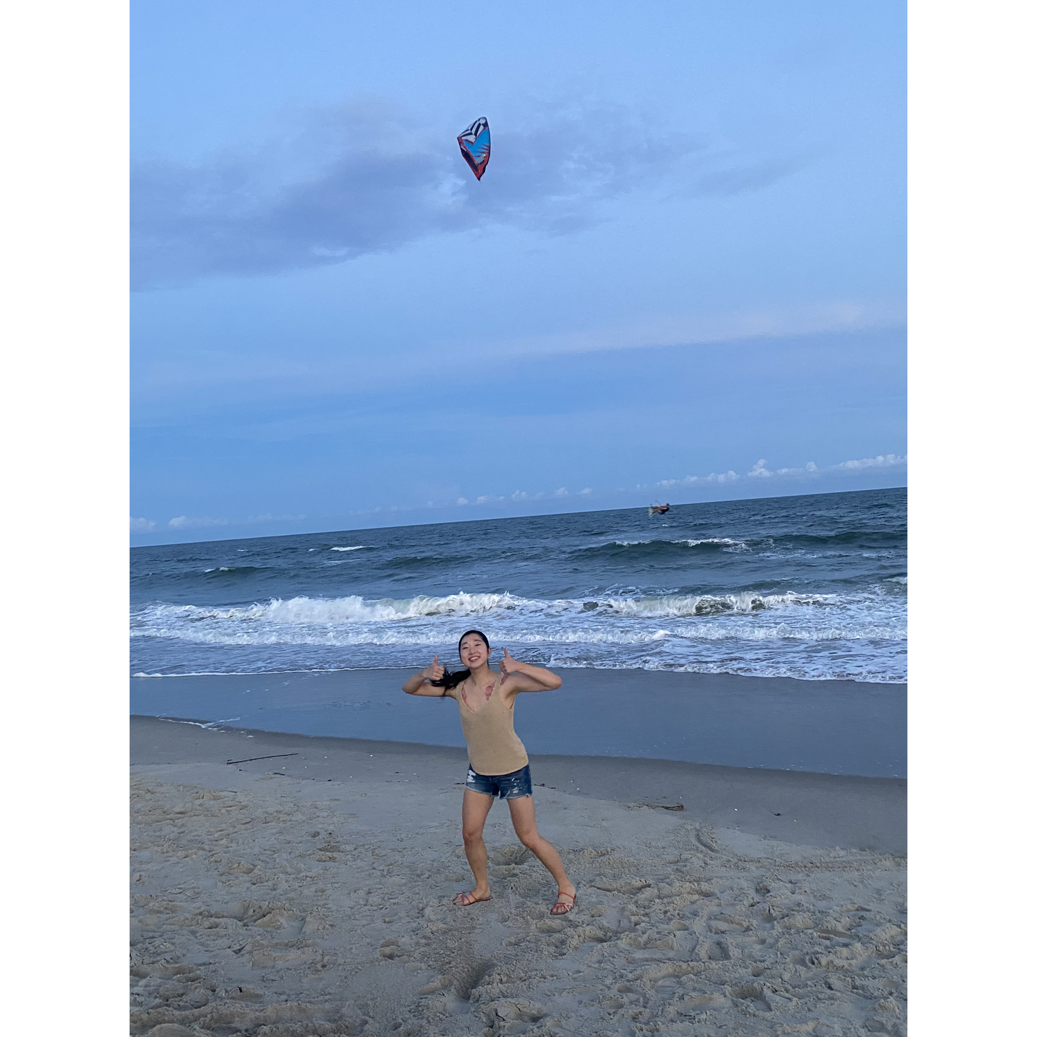 07.16.2022 - James in the back jumping into Sunset Beach week