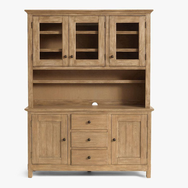 Benchwright Buffet & Hutch Set, Seadrift