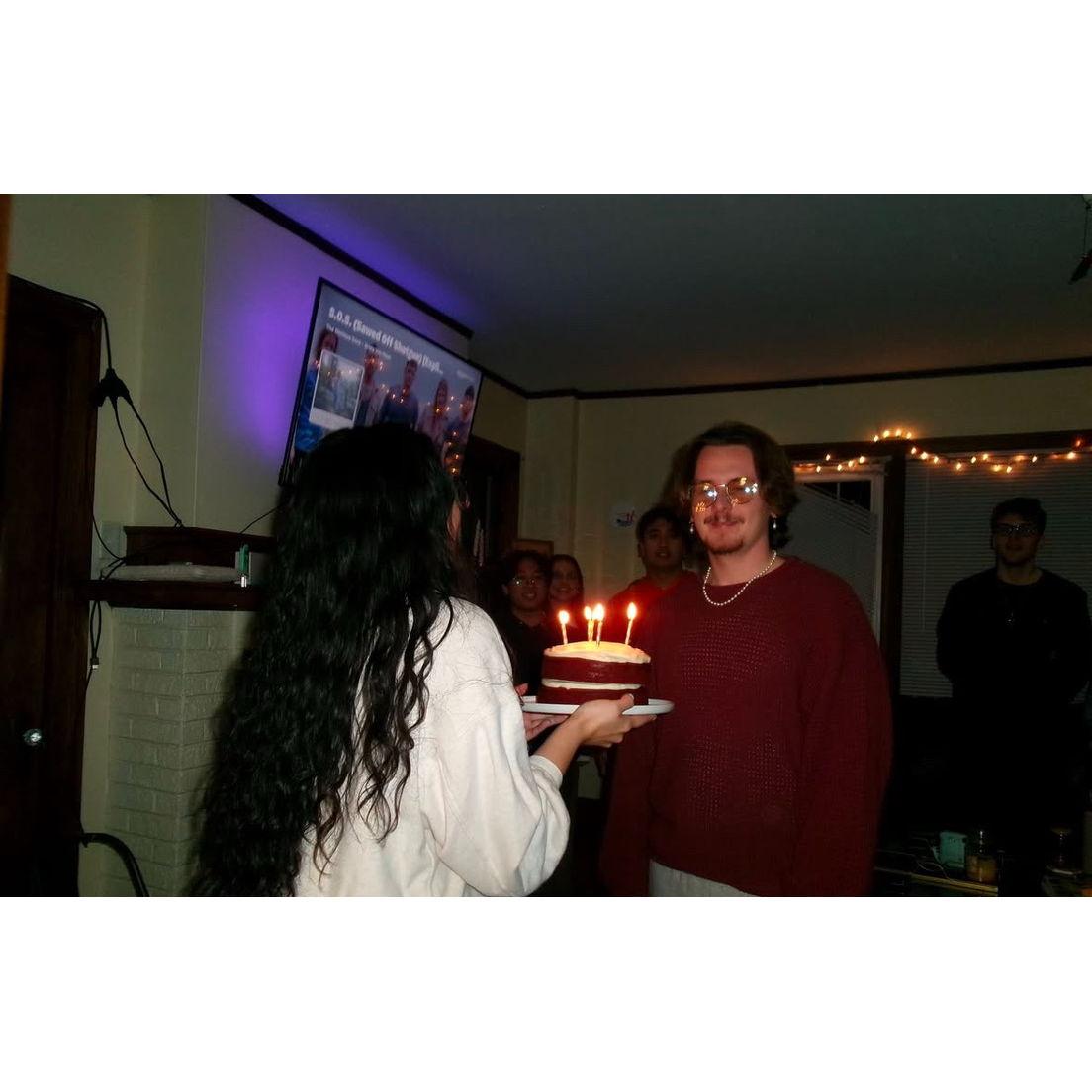 K is back in the CU! Birthday/Welcome Home party
