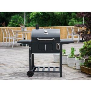 24" Charcoal Grill with Side Shelves
