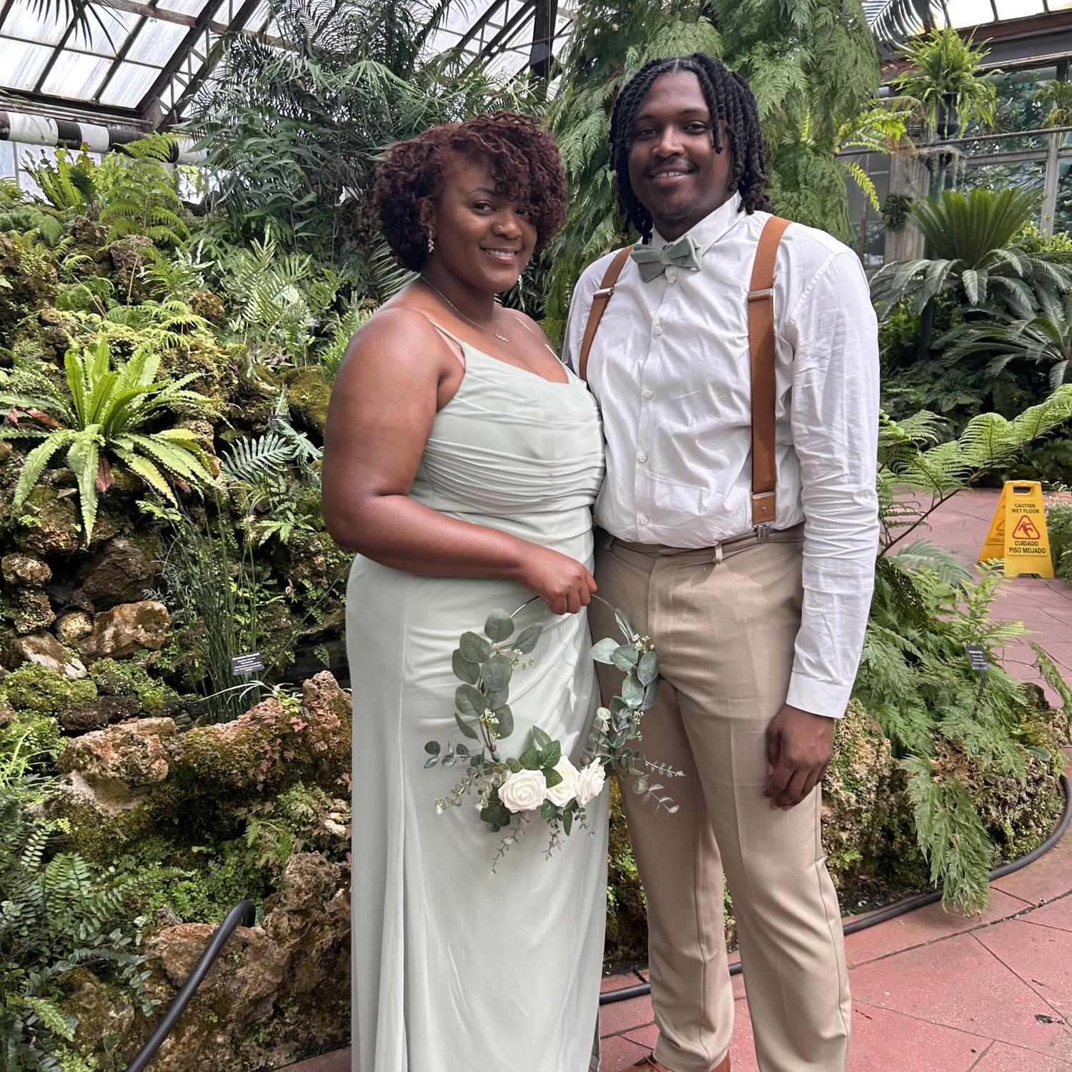 Bridesmaid and Groomsman (Naja and Dre’s Wedding)