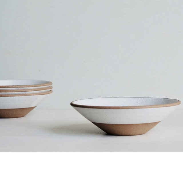 Wolf Ceramics Pasta x4 and Soup x4 Bowls