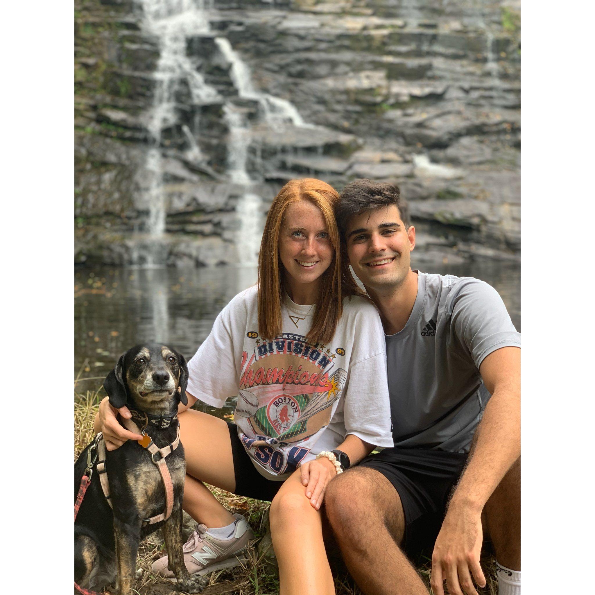 Hiking with Sadie