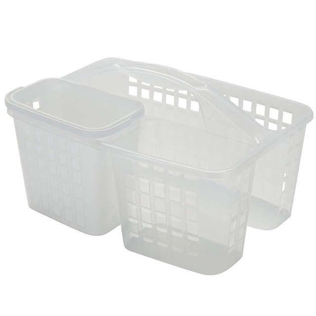 Bath Bliss 2 in 1 Portable, Bathroom Shower Caddy for Shampoo, Conditioner, Soap, and Cosmetics, in Bath Tote
