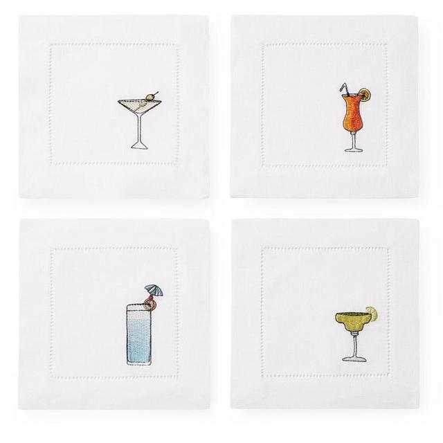 Bevande Cocktail Napkin By Sferra (Set of 20)