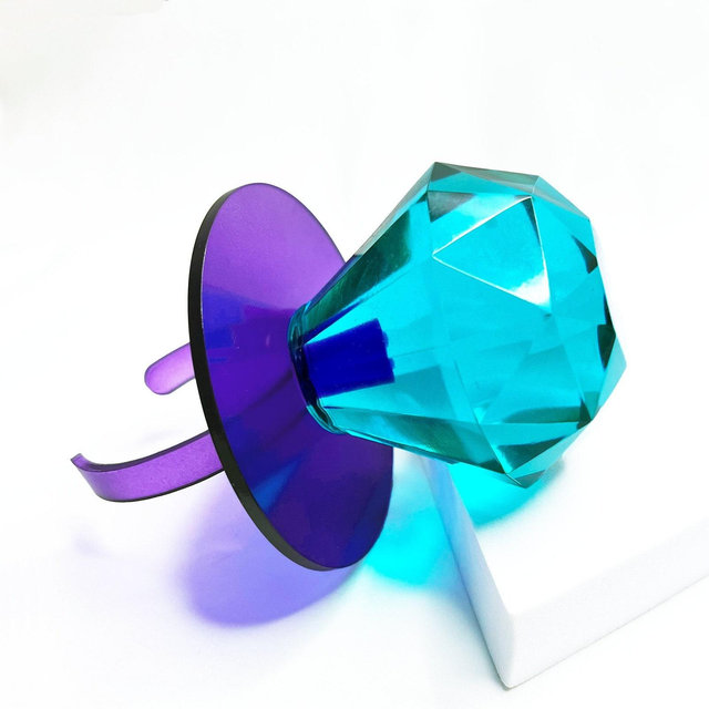 Giant Ring Pop Resin Art Sculpture/Pop Art Sculpture/Candy Art/Dopamine Decor