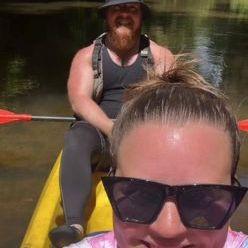 The canoe trip that tested our relationship lol