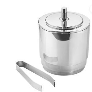 Georg Jensen - Manhattan Ice Cube with Tongs Polishef