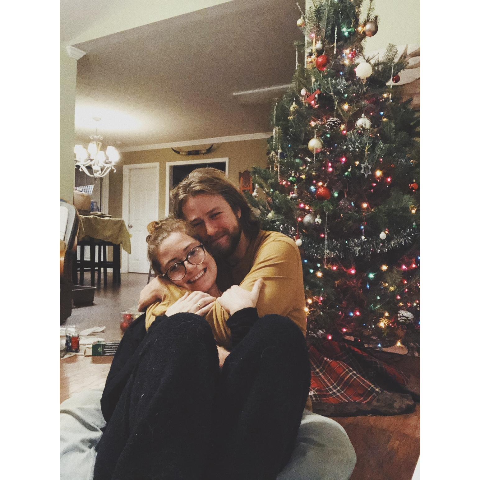 Our first Christmas together! 2020